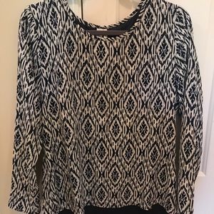 Purchased from dress up boutique- zip back shirt